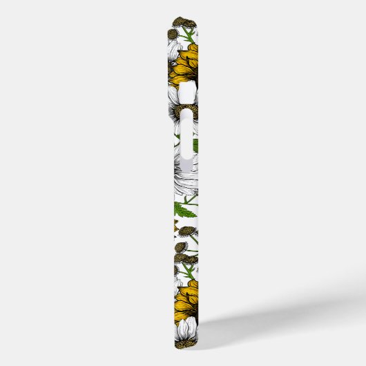 ひまわりの花とデイジー、夏の庭3 Case-Mate iPhoneケース (裏面 / 左)