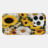 ひまわりの花とデイジー#50 - iPhone 15 Proケース Case-Mate iPhoneケース (裏面 (横))