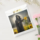 ひまわりの花と死神 フェイバーバッグ (封をした状態)