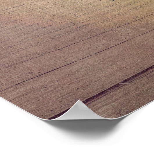 ひまわりの花と白いバラの歓迎サイン ポスター (角)