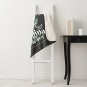 ひまわりの花と蝶グラフィック シェルパブランケット (インサイチュ)