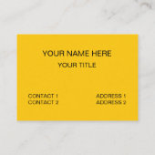 ひまわりの花を咲かせるひまわり 名刺 (裏面)