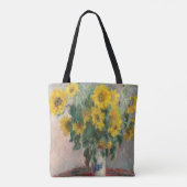 ひまわりの花束 トートバッグ (裏面)