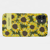 ひまわりの花 Case-Mate iPhoneケース (裏面(横))