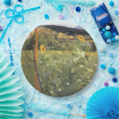 ひまわりの花（Jacek Malczewski著） ペーパープレート (パーティー)