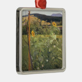 ひまわりの花（Jacek Malczewski著） メタルオーナメント (右)