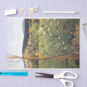 ひまわりの花（Jacek Malczewski著） 薄葉紙 (クラフト)