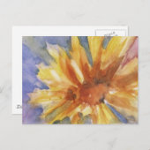 ひまわりの葉書 ポストカード (正面/裏面)