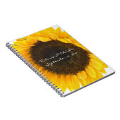 ひまわりの贈り物 ノートブック (右側)