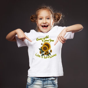 ひまわりの輝きキッズTシャツ Tシャツ