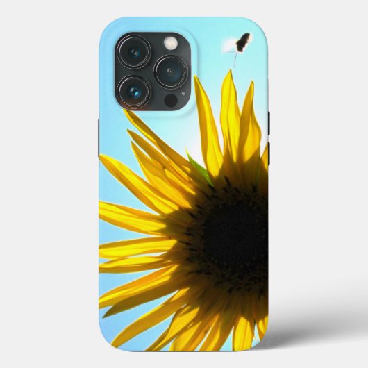 ひまわりの電話ケース Case-Mate iPhoneケース (裏面)