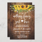 ひまわりの駆け落ち結婚式のお祝い (正面/裏面)