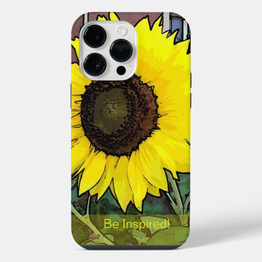 ひまわりのCase-Mate iPhoneケース iPhone 14 Pro Maxケース (裏面)