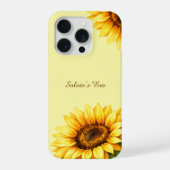 ひまわりのFunkeyミニマルモダンカスタマイズ iPhoneケース (裏面)