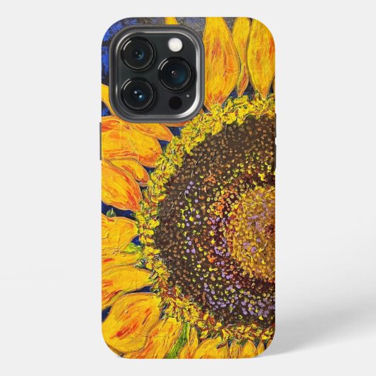 ひまわりのiPhone / iPadケース iPhoneケース (裏面)