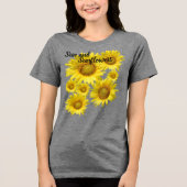 ひまわりのTシャツ トライブレンドＴシャツ (正面)