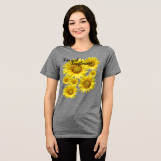 ひまわりのTシャツ トライブレンドＴシャツ