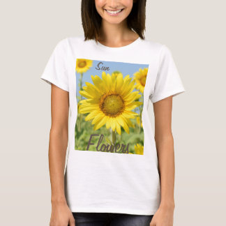 ひまわりのtシャツ tシャツ