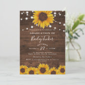 ひまわりひも素朴り灯卒業 招待状 (スタンド正面)