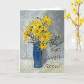 'ひまわり'よくカードを取得 カード (黄色い花)