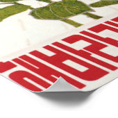 ひまわりをもっと育てよう!北朝鮮農業 ポスター (角)