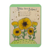 「ひまわりアドバイス」マグネット マグネット (縦)