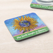 ひまわりアースアート コースター (左側)