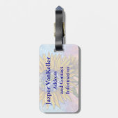 ひまわりアースアート ラゲッジタグ (裏面縦)