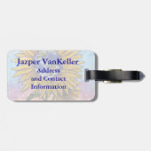 ひまわりアースアート ラゲッジタグ (裏面横)