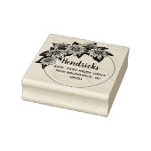 ひまわりアーチの名前とアドレス ラバースタンプ (スタンプ)