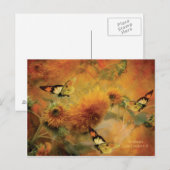 ひまわりアートはがき ポストカード (正面/裏面)