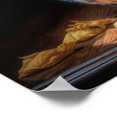 ひまわりアートプリントポスター ポスター (角)