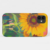 ひまわりアートワーク（1グラム） Case-Mate iPhoneケース (裏面(横))