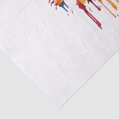 ひまわりアート抽象芸術絵を描フラワーのアートワーク太陽 薄葉紙 (詳細)