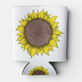 ひまわりアート 缶クーラー (正面)