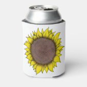 ひまわりアート 缶クーラー (缶裏面)