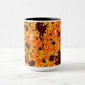 ひまわりア絵画ートのマグカップ マグカップ (中央)