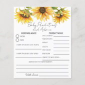 ひまわりイエローガーデンフローラベビー予測と (正面)