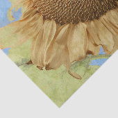 ひまわりイエローブルーボホカントリー素朴フローラ 薄葉紙 (詳細)