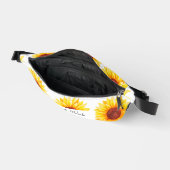 ひまわりイエローホワイトフローラ ファニーパック (見開き)