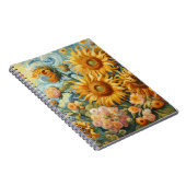 ひまわりインスピレーション ノートブック (右側)