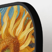 ひまわりインスピレーション ピックルボールラケット (左詳細)