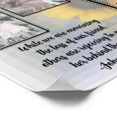 ひまわりインフィニティ2フォト引用文メモリアル ポスター (角)