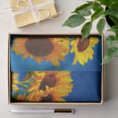 ひまわりイン開花ティッシュペーパー 薄葉紙 (ギフト)