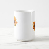 ひまわりイン開花15オズクラシックムグ コーヒーマグカップ (中央)