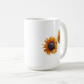 ひまわりイン開花15オズクラシックムグ コーヒーマグカップ (正面右)