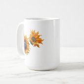 ひまわりイン開花15オズクラシックムグ コーヒーマグカップ (正面左)