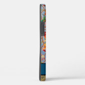 ひまわりウイリアムモリスiPhone 12ケースDIY名 Case-Mate iPhoneケース (裏面 / 右)