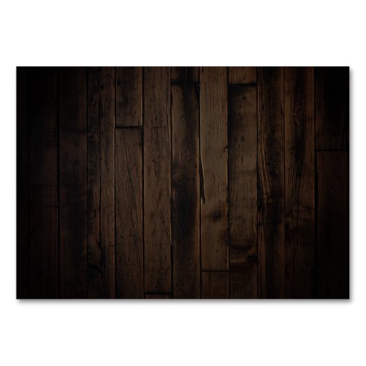 ひまわりウェディングレセプションカード テーブルナンバー (裏面)