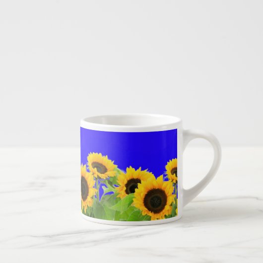 ひまわりエスプレッソカップウクライナ国旗の色の自由 エスプレッソカップ (右)